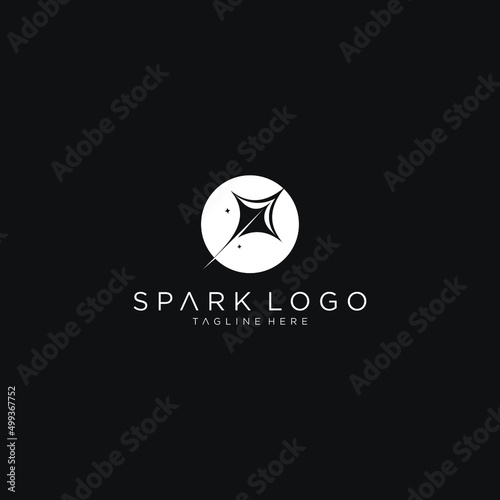 spark logo graphic vector icon