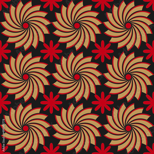 decorative seamless pattern design