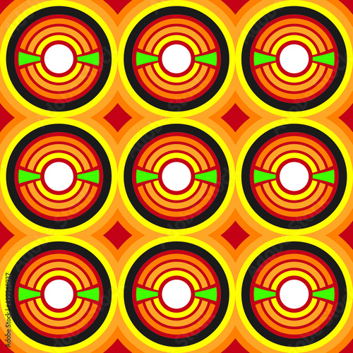 wall decorative seamless pattern