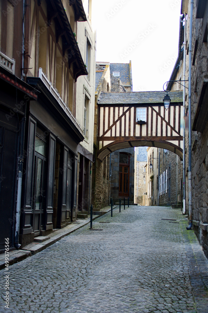 Gasse in Saint-Malo