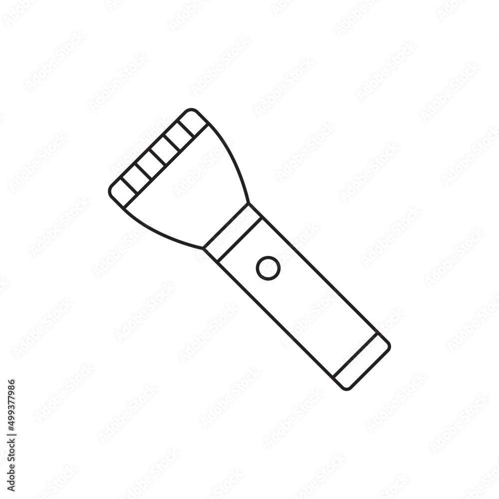Camping beam icon line style icon, style isolated on white background Camping beam icon line style icon, style isolated on white background