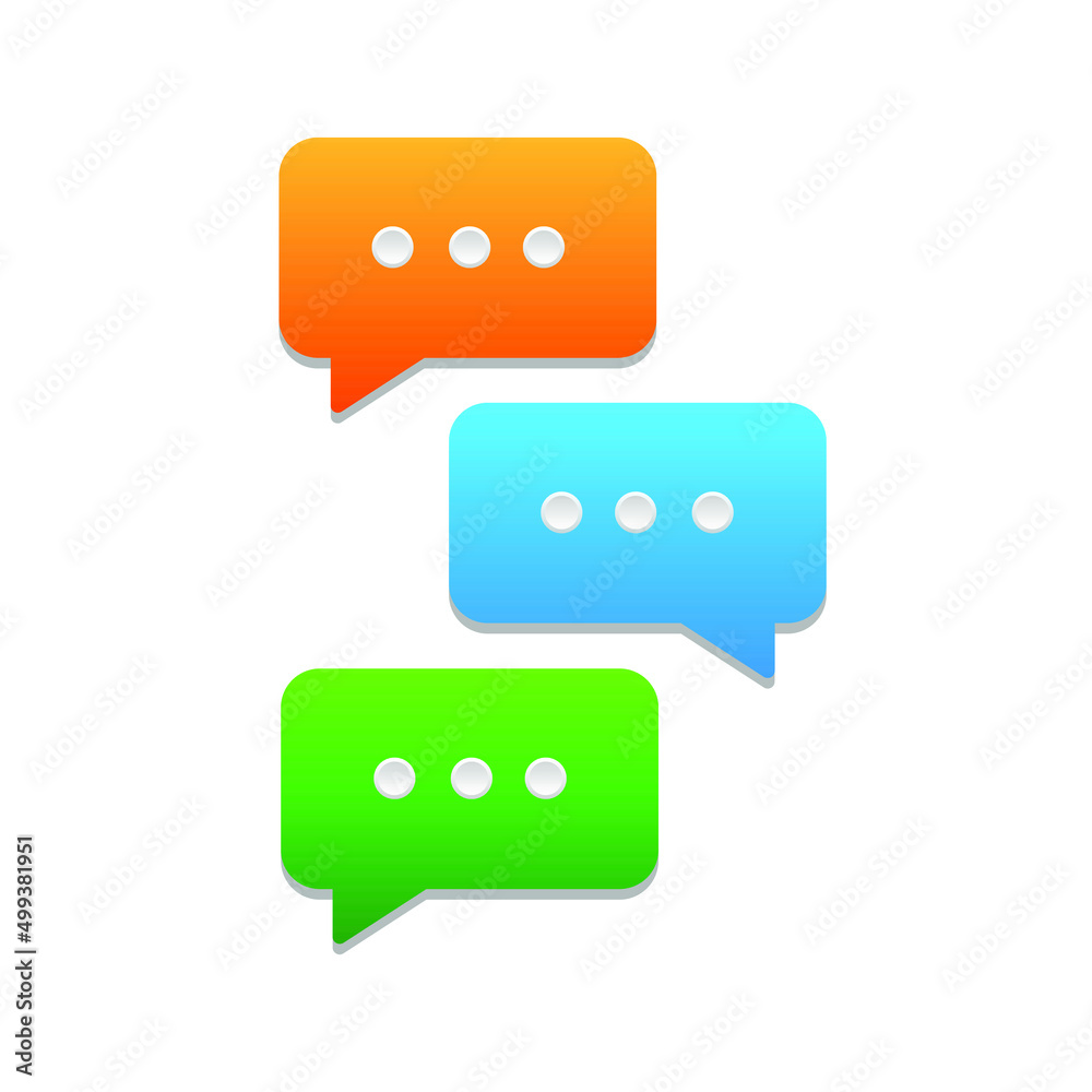 dialogs icon vector Blank with text place. Chat Message icon,Talk bubble speech logo Chat on line symbol app Chat Messaging business concept Vector illustration on white background
dialogs icon vector Blank with text place. Chat Message icon,Talk bubble speech logo Chat on line symbol app Chat Messaging business concept Vector illustration on white background