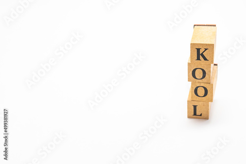 英単語　ブロック　KOOL