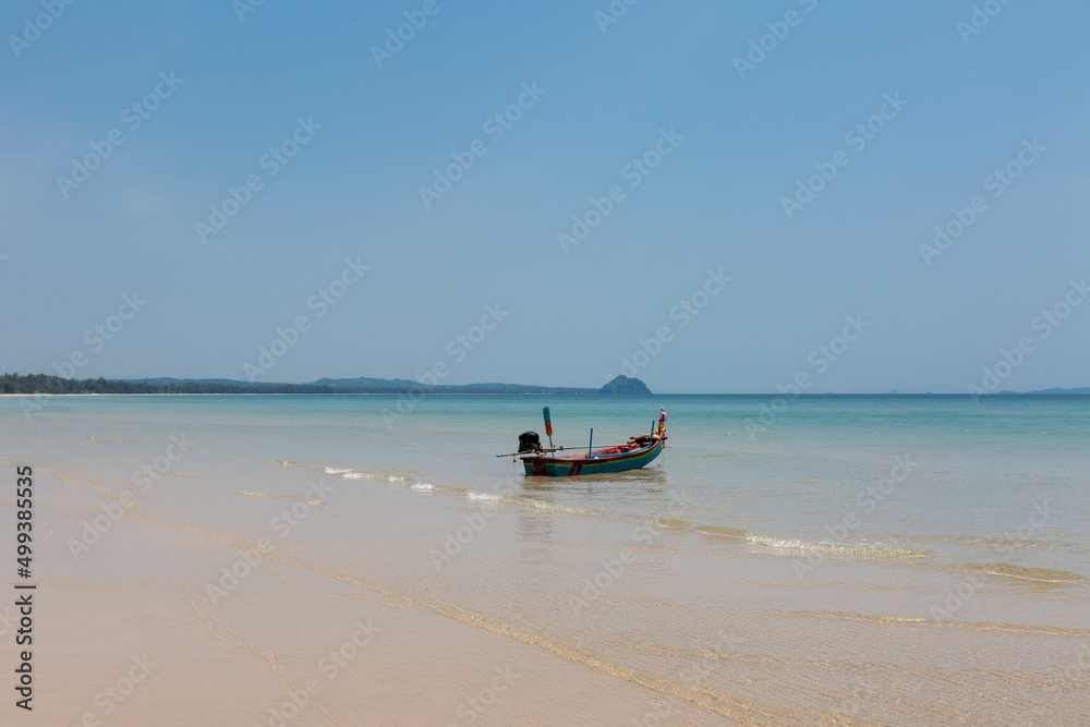 Obraz premium Bang Boet Beach, Pak Khlong, Pathio District, Chumphon 