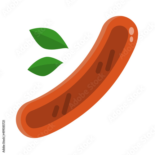sausage flat icon