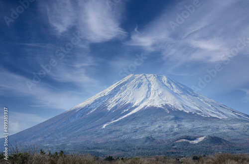 Mount Fuji on the background wallpaper
