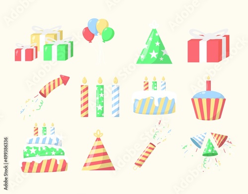 Party items pack  suitable for celebrating events needs.