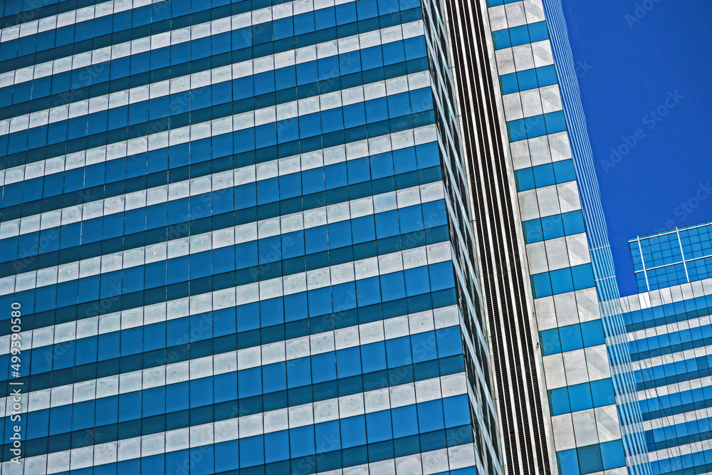 Naklejka premium Detail of the condominium building