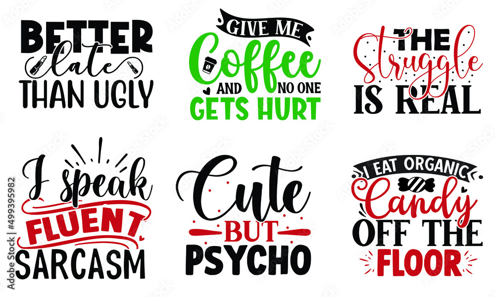 Funny SVG T shirt Design Bundle Funny SVG T shirt Design Bundle