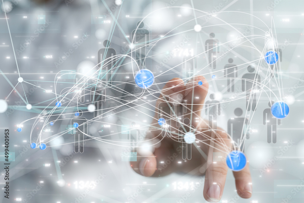 Global network. Blockchain. 3D illustration. Neural networks and artificial intelligence. Abstract Global network. Blockchain. 3D illustration. Neural networks and artificial intelligence. Abstract
