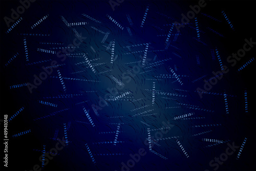 blue background and text with gradian for use of background and texture © naveed