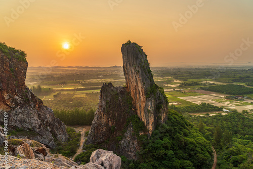Konstfotografi Unseen Songkhla ,Khao Khuha, a naturally occurring mountain In the past there wa