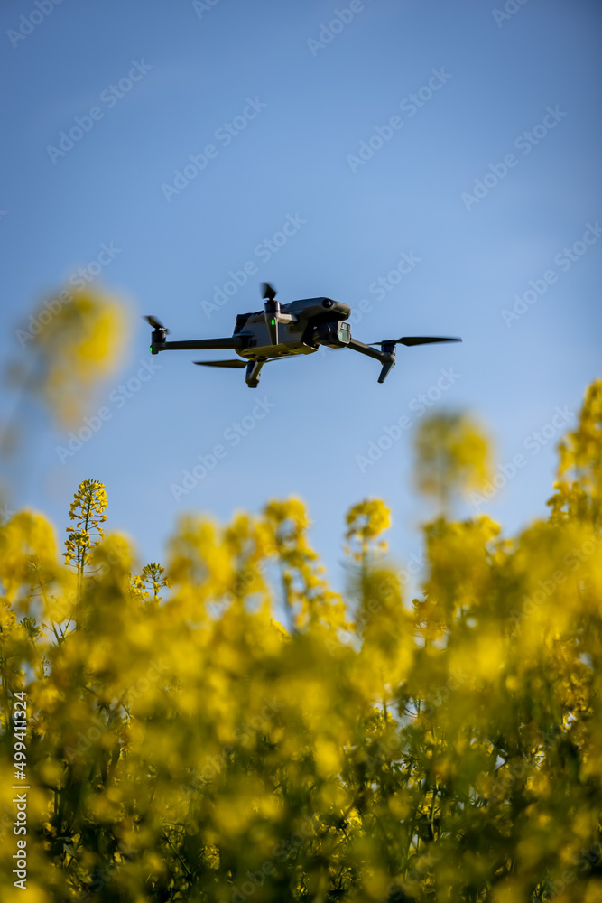 Drone Used For Farming to Collect Plant Data and Increase Crop Yield Drone Used For Farming to Collect Plant Data and Increase Crop Yield