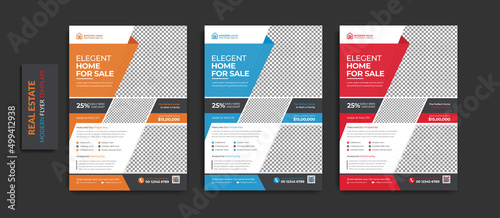 Modern Real Estate Flyer Design Template