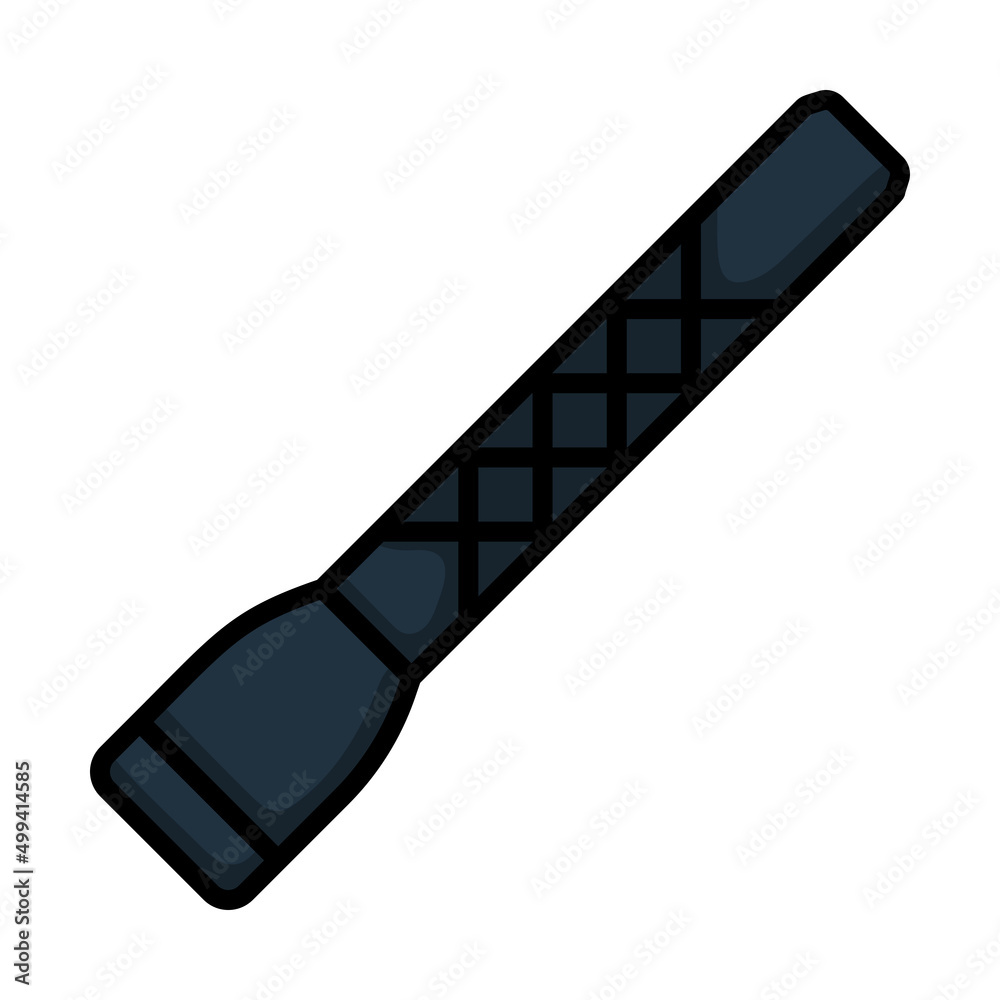 Police Flashlight Icon Police Flashlight Icon