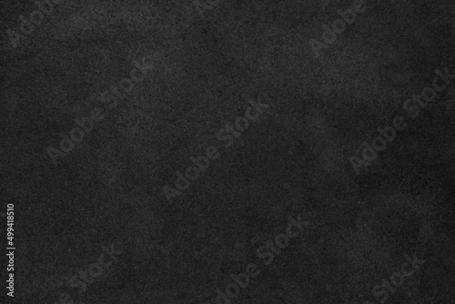 Close up black color crumpled leather texture background, leather texture