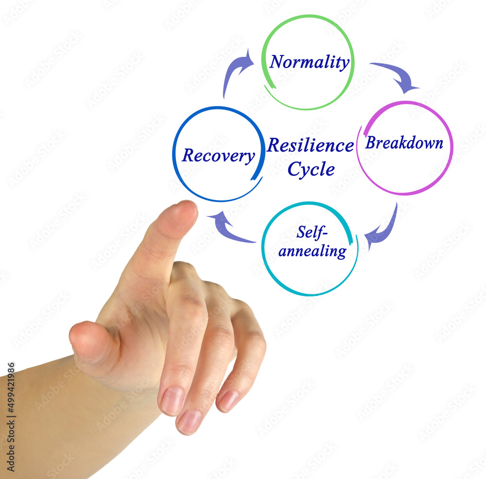 Four components of Resilience Cycle. Four components of Resilience Cycle.