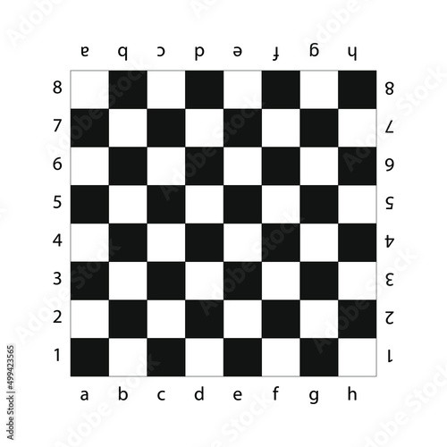 Pattern on black backdrop. Optical pattern. Sport background. Chess vector pattern.  Black board. Modern design.