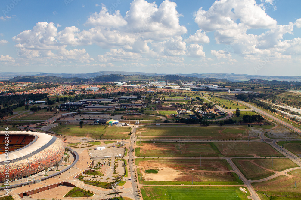 Johannesburg from the air