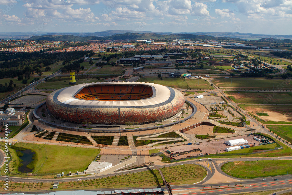 Naklejka premium Soccer City Soweto