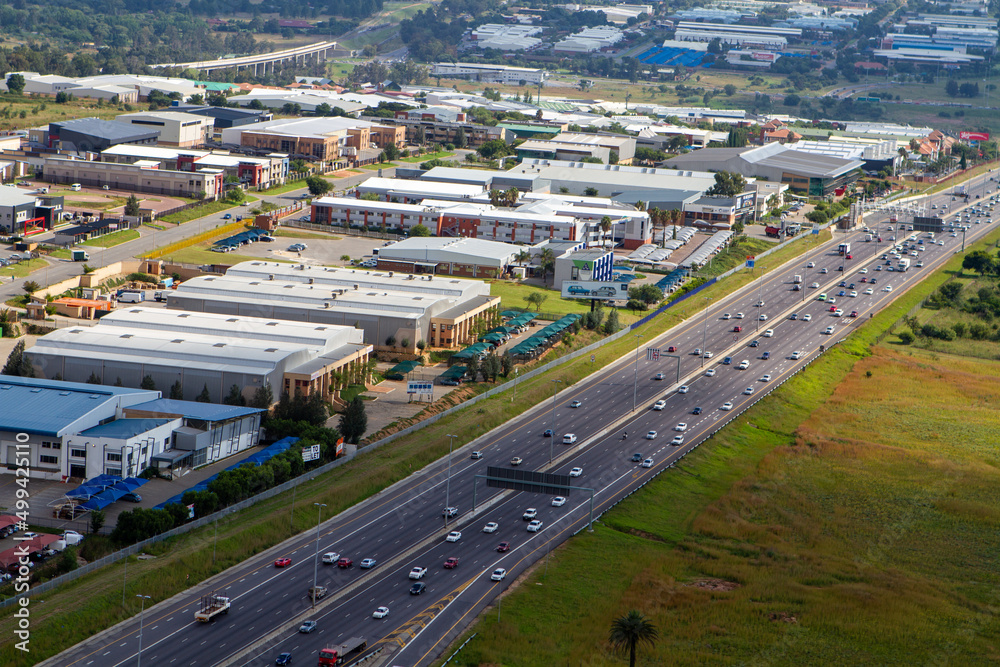 Aerial picture of Midrand Aerial picture of Midrand