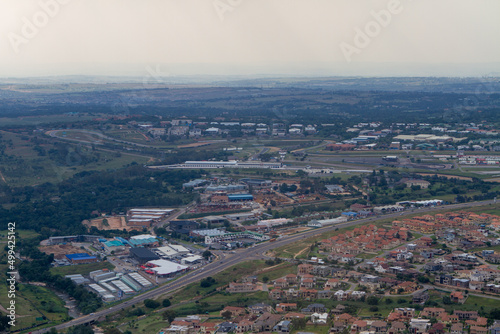 Fototapeta Naklejka Na Ścianę i Meble -  Aerial picture of Midrand