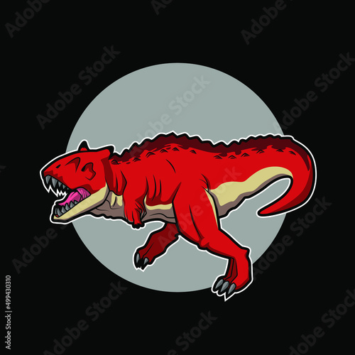 karnotaur illustration vector t-shirt design
