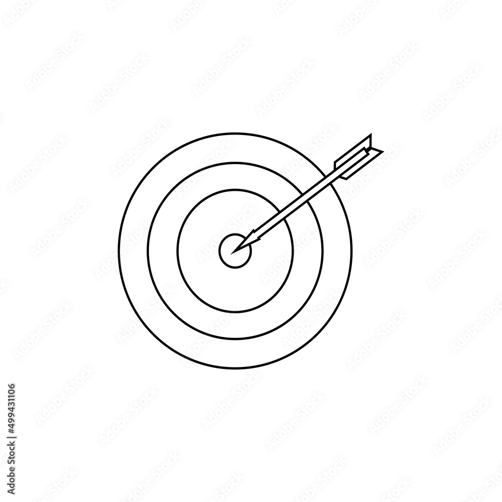 target icon vector illustration graphic design image target icon vector illustration graphic design image