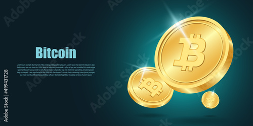 Bitcoin Crypto currency. Crypto coin. International stock exchange. Bitcoin