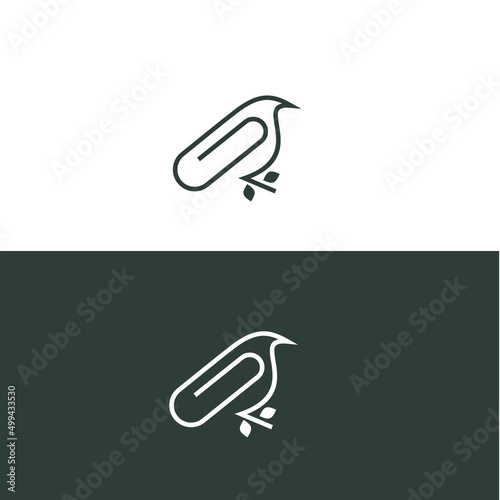 Bird Clip Logo