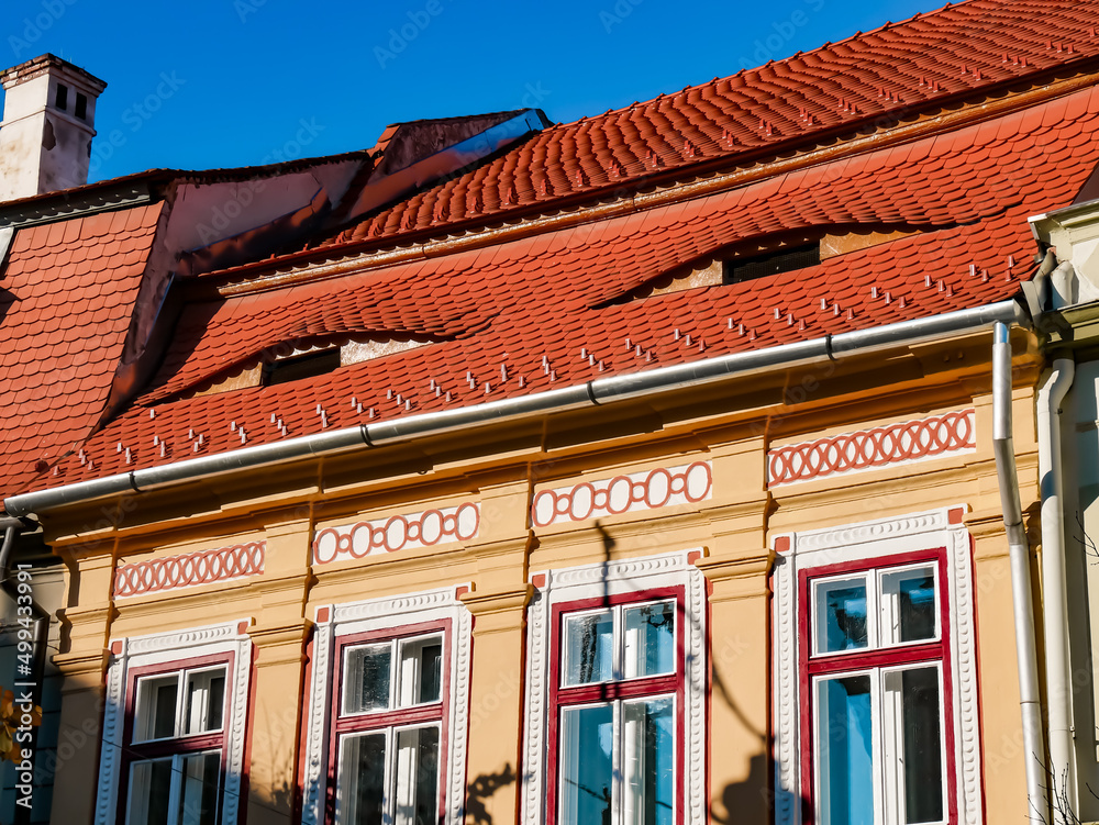 Fototapeta premium Sibui, the City with Eyes (Romania)