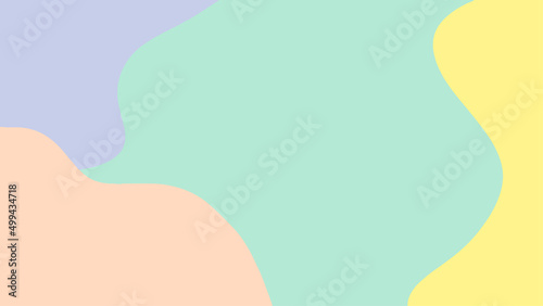 Hello Spring hand sketched background. vintage lettering banner poster template background