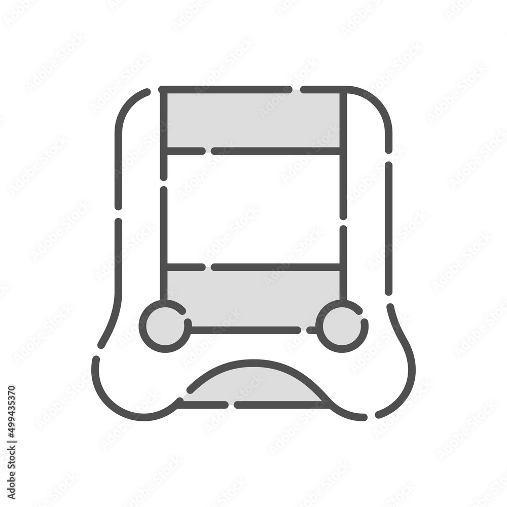 自動運転、自動運転車のイラスト。 自動運転、自動運転車のイラスト。