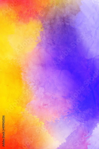 Watercolor texture background colorful splash © Carlos