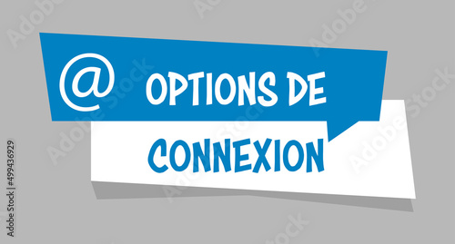 Logo options de connexion.