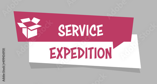 Logo service expédition.