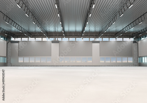 Industrial building interio...