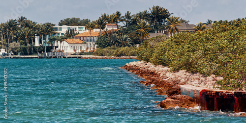 view of the sea from the sea