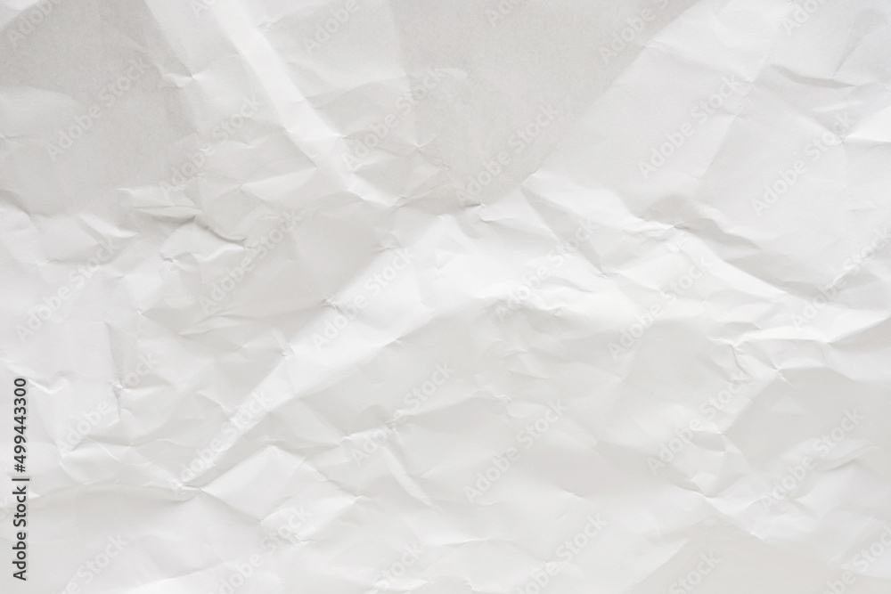 White crumpled paper texture background. White crumpled paper texture background.