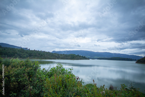 lake and mountains in Colombia