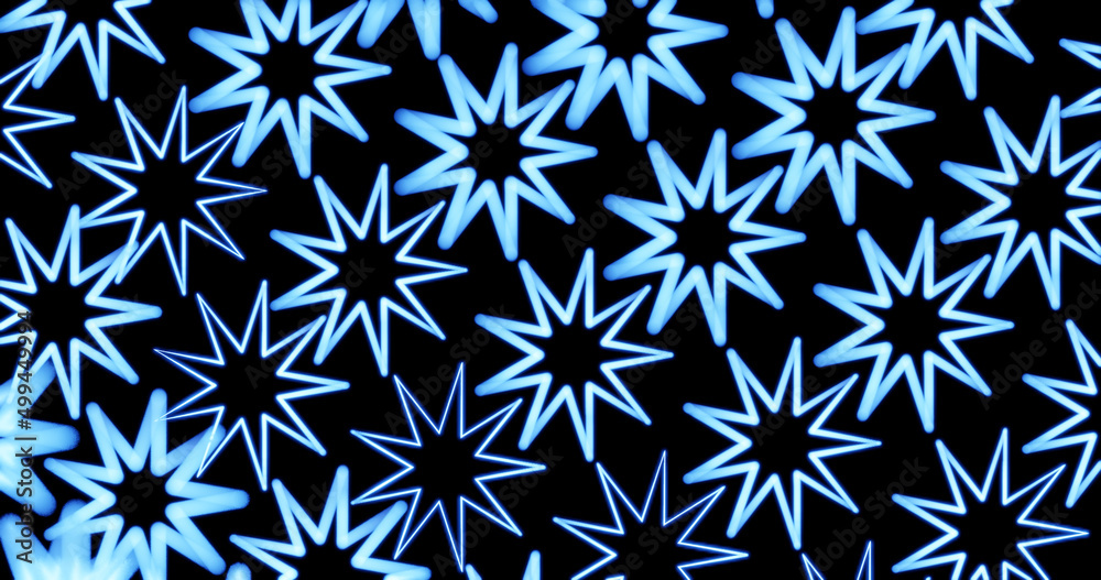 Render with blue stars on black, soft focus Render with blue stars on black, soft focus