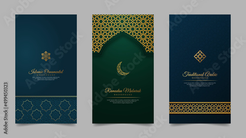 Ramadan Kareem Islamic Realistic Social Media Stories Collection Template