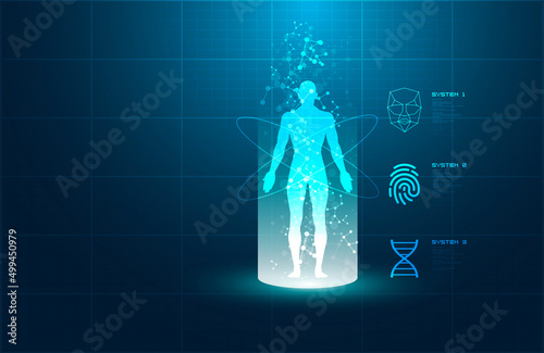 biometria, impronte digitali, riconoscimento, sicurezza digitale