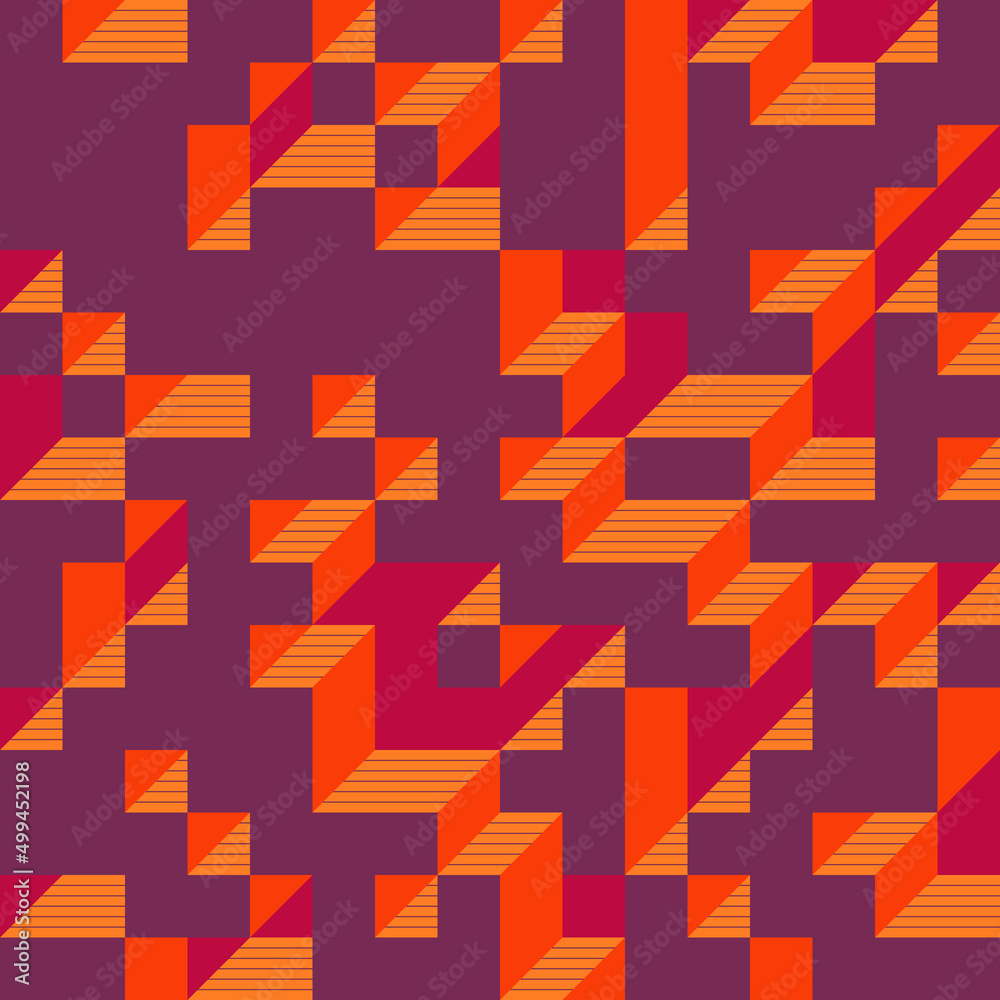 Implementation of Edward Zajec’s “Il Cubo” from 1971. Essentially a Truchet tile set of 8 tiles and rules for placement art illustration Implementation of Edward Zajec’s “Il Cubo” from 1971. Essentially a Truchet tile set of 8 tiles and rules for placement art illustration