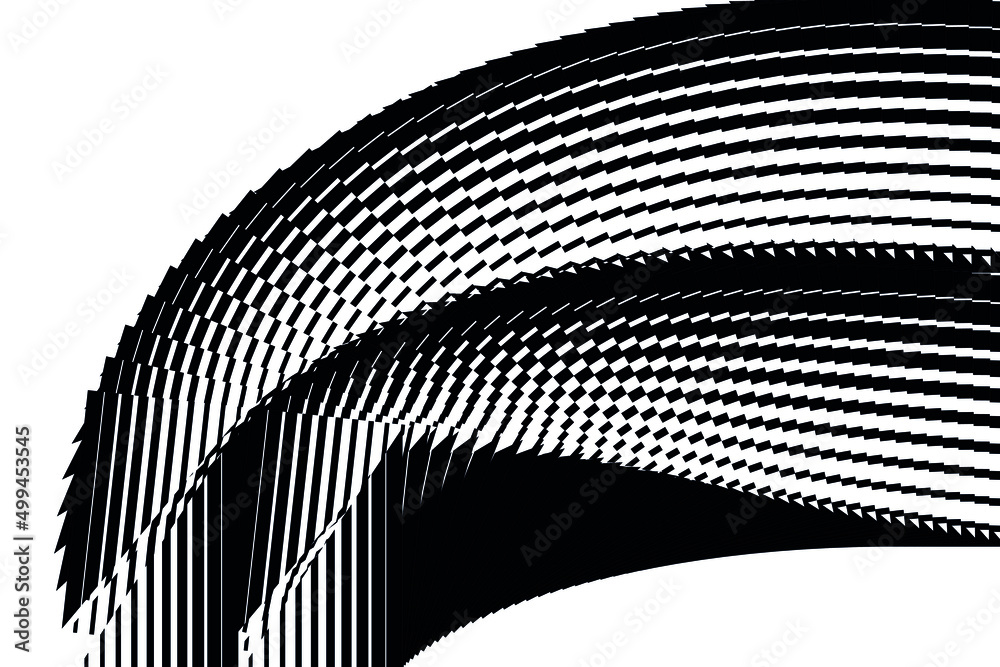 Naklejka premium Black and white background, vector texture.