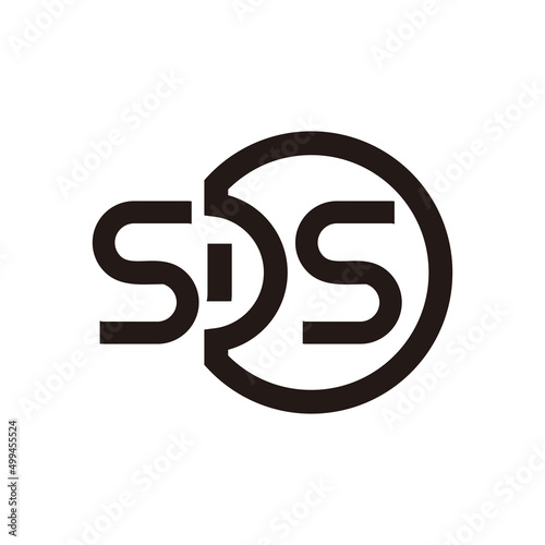 SDS vector logo illustration symbol photo