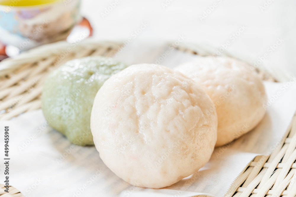 蒸しおやき そら豆味噌 蒸しおやき そら豆味噌