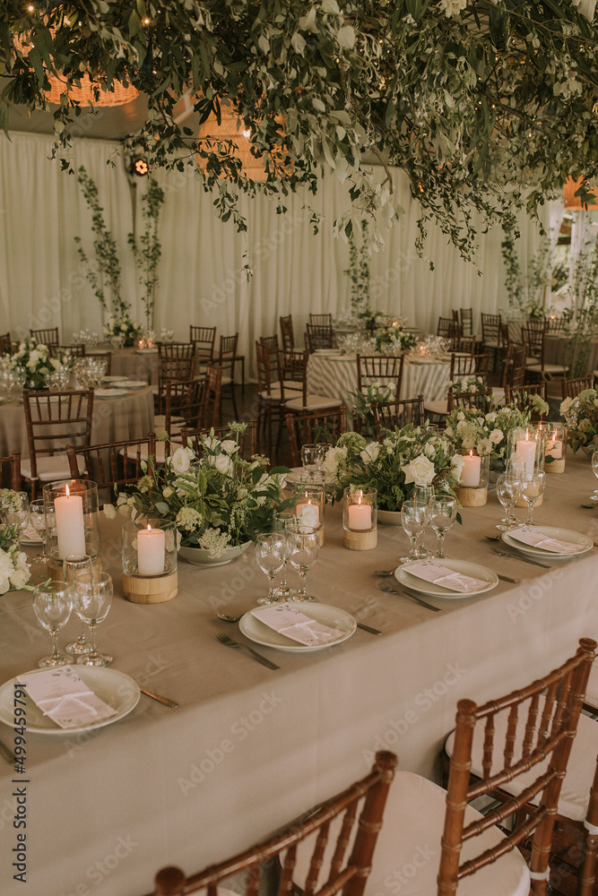 wedding decoration table setting