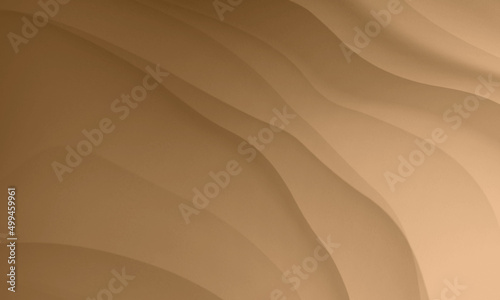Abstract brown color gradient with wave lines graphic design texture background. Use for cosmetic healthy nature lifestyle concept. © Mama pig