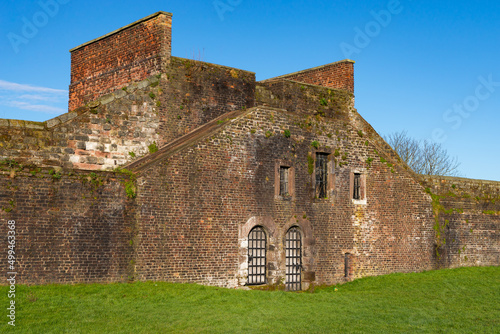 Old structure on city wall. photo